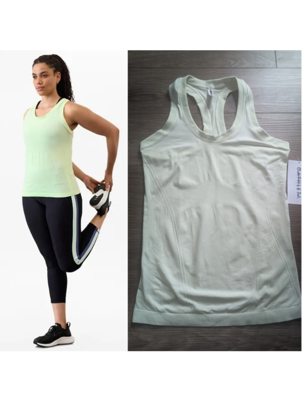 Athleta | Momentum Tank Top In Green